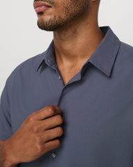 Short Sleeve Manhattan Button Down