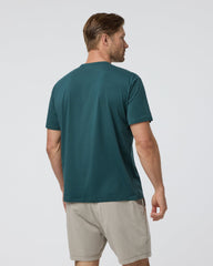 Short Sleeve Feather Tee - Relaxed Fit