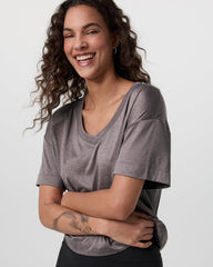 Short Sleeve Energy V-Neck Tee