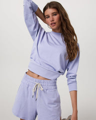 Long-Sleeve Halo Crew